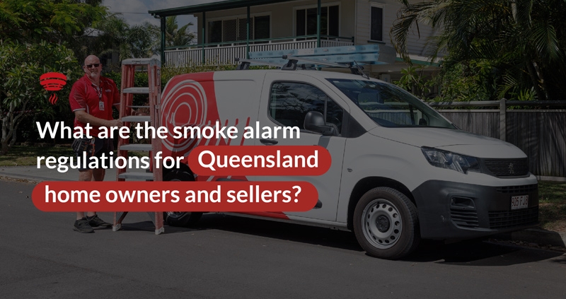 What are the smoke alarm regulations for Queensland home owners and sellers?