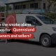 What are the smoke alarm regulations for Queensland home owners and sellers?