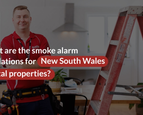 What are the smoke alarm regulations for New South Wales rental properties?